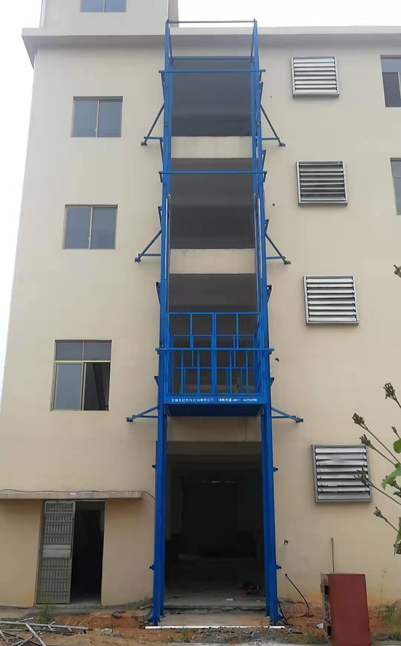 徐州室外导轨式升降平台